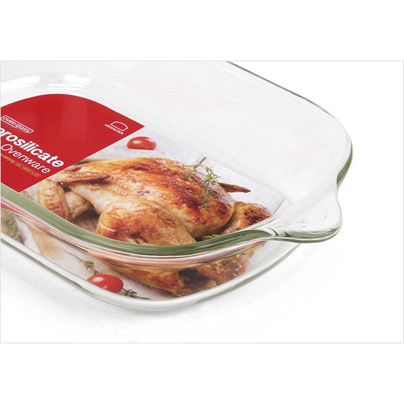 Đĩa Thủy Tinh Chịu Nhiệt Lock&amp;Lock Glass Ovenware Turkey LLG585 4,4L