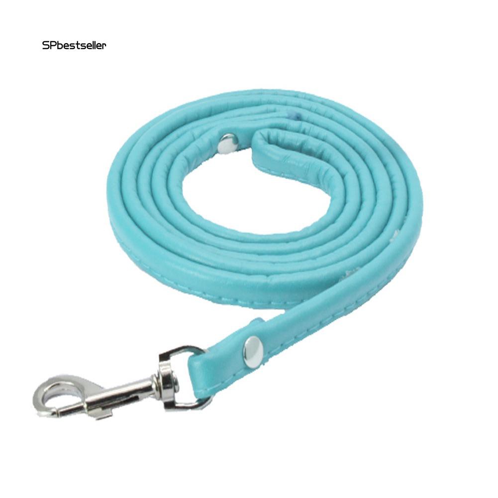 Dây dẫn thú cưng đi dạo chất liệu giả da chất lượng cao