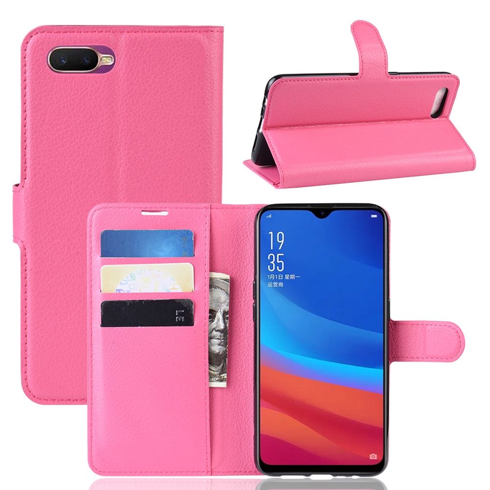 Bao da điện thoại phong cách sang trọng có ngăn đựng thẻ cho OPPO A3S / A5S / AX5S | BigBuy360 - bigbuy360.vn