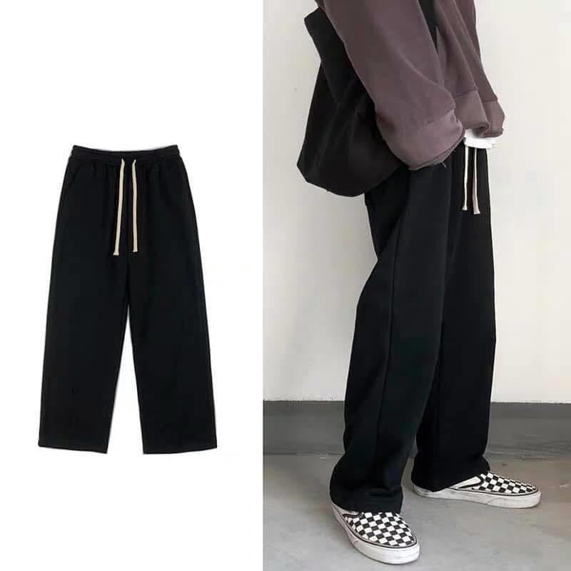 Quần Culottes ống xuông Unisex hot trend