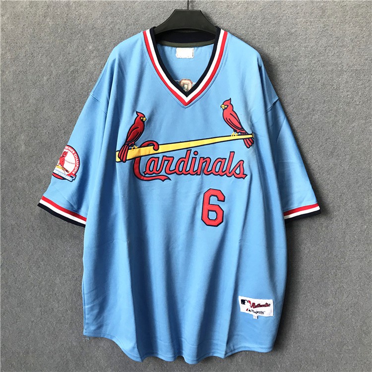 Mlb Áo Thun Bóng Chày Tay Lửng Dáng Rộng Phong Cách hip hop Cá Tính