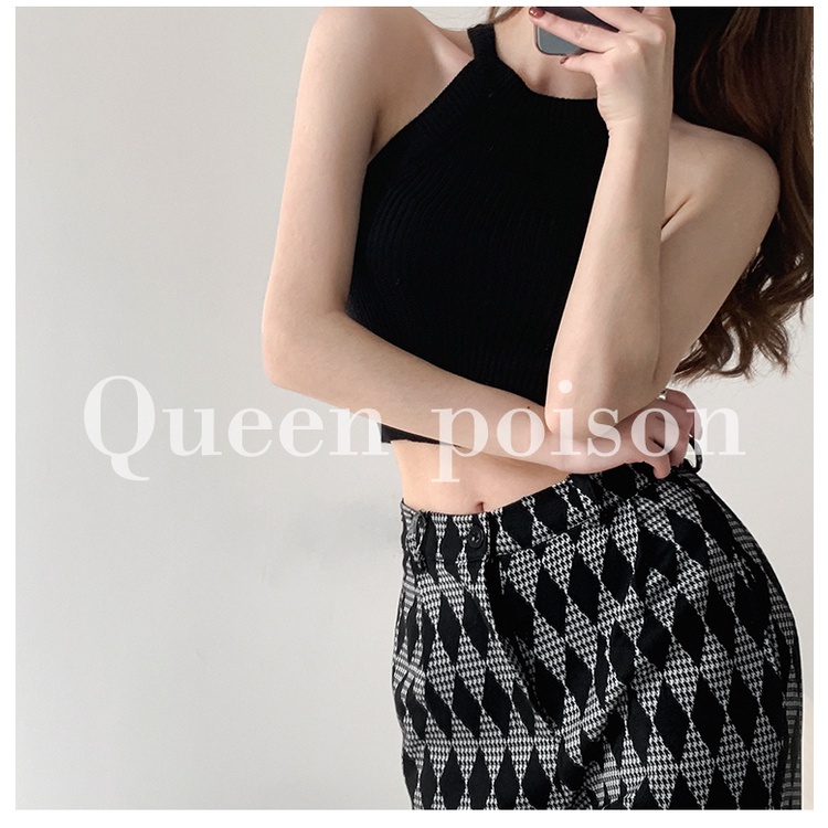 Cocory vn Áo Lửng Không Tay Thời Trang Quyến Rũ Dành Cho Nữ