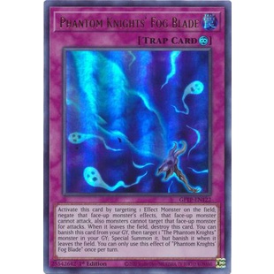 [Mã 155ELSALE giảm 7% đơn 300K] Thẻ bài Yugioh - TCG - Phantom Knights' Fog Blade / GFTP-EN122'