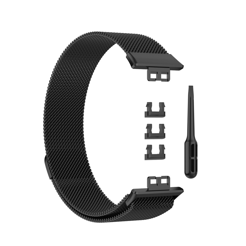 Dây đeo inox Milan thích hợp cho đồng hồ thông minh Huawei Fit