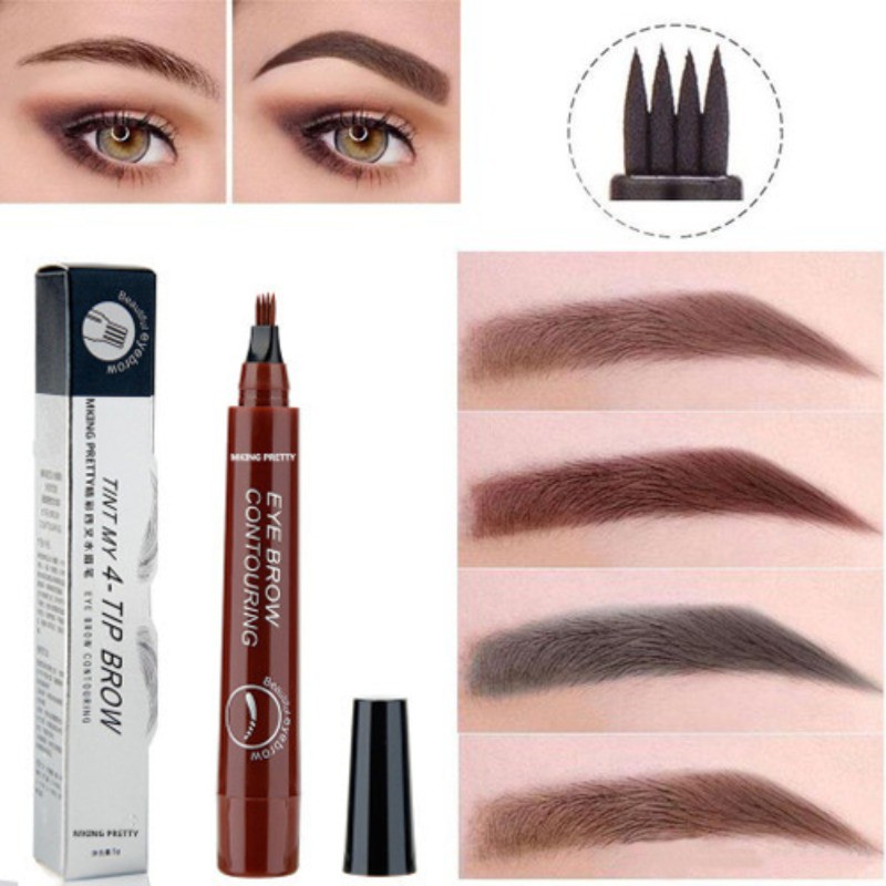 BÚT CHÌ KẺ LÔNG MÀY PHẨY SỢI TINT MY 4 4D