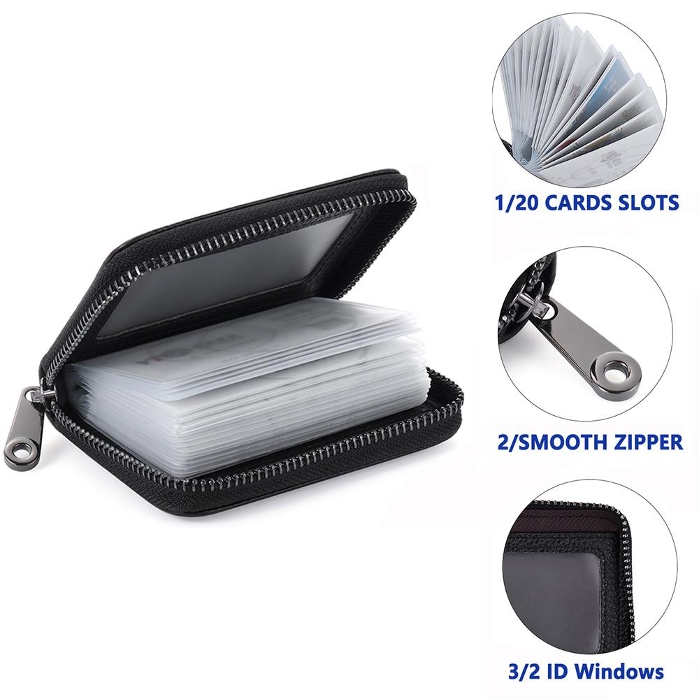 UUMIR Ví Đựng Thẻ Tín Dụng RFID Sang Trọng