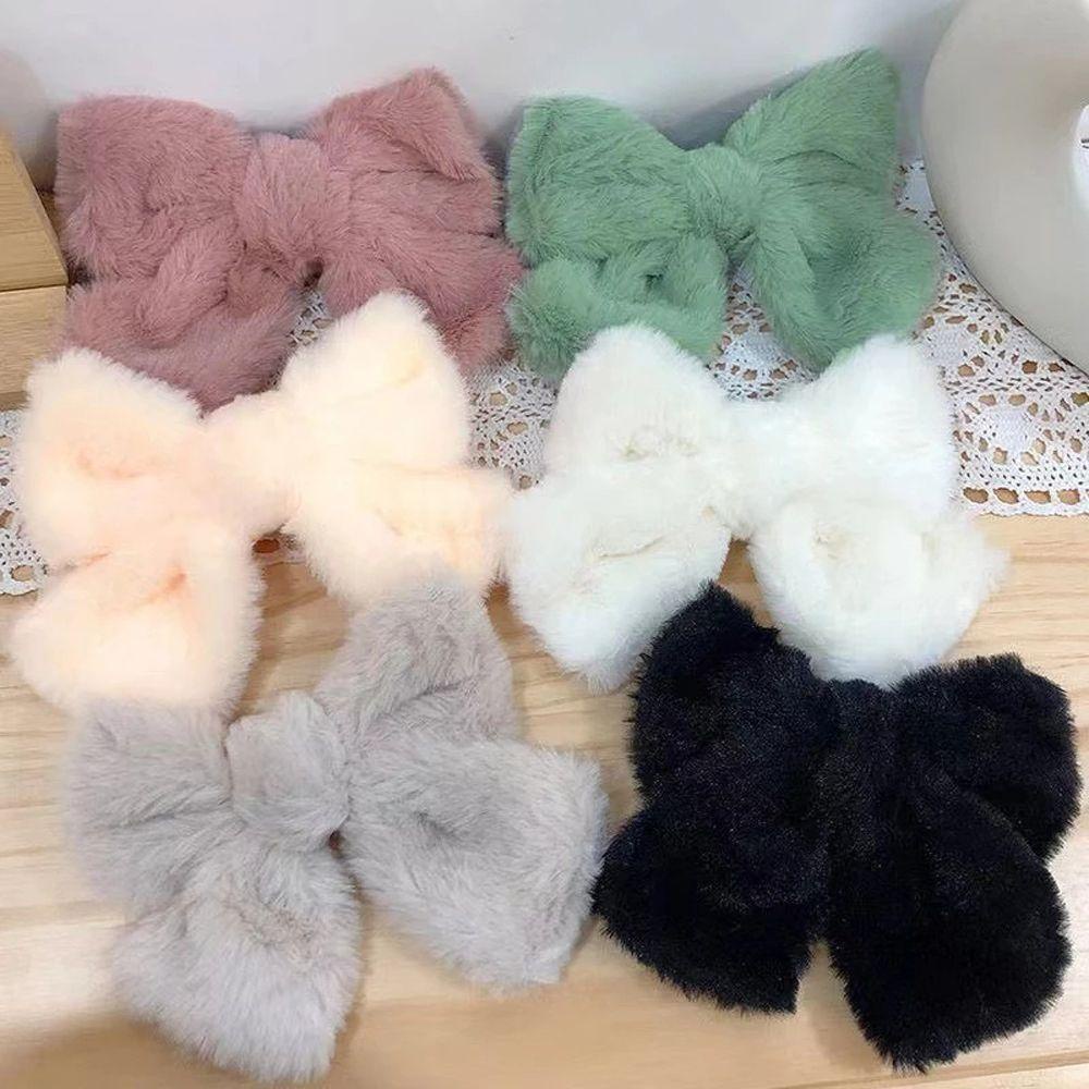 JARRED Kẹp Tóc Đuôi Ngựa Hình Nơ Lớn Ngọt Ngào Thanh Lịch Cho Nữ Giá Đỡ