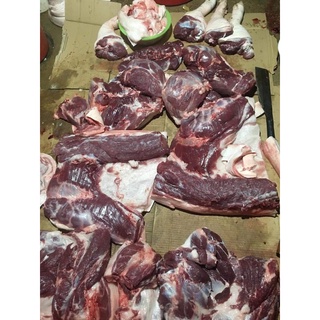 thịt lợn gác bếp thịt lợn sấy 1kg (tặng kèm sốt chấm)
