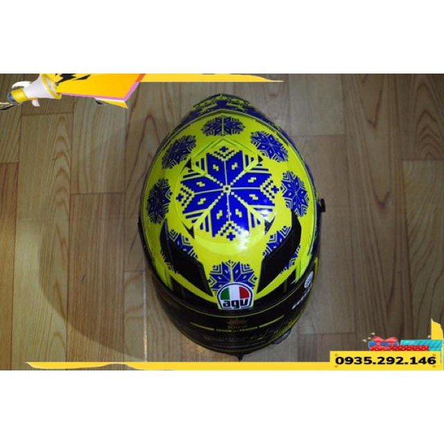 (HÀNG SIÊU ĐỘC LẠ) [CHÍNH HÃNG] Mũ Bảo hiểm Fullface ROC 05 lên AGV_Winter