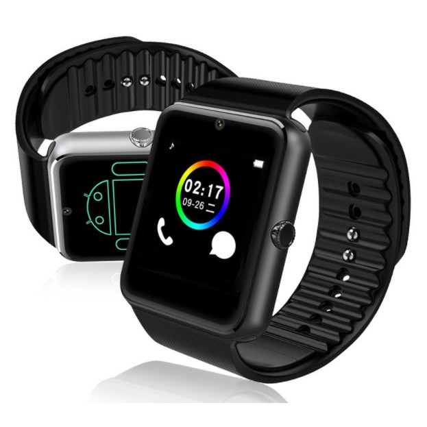 Đồng Hồ Thông Minh Smart Watch GT08 lắp sim điện thoại Màn hình cảm ứng màu cao cấp mới