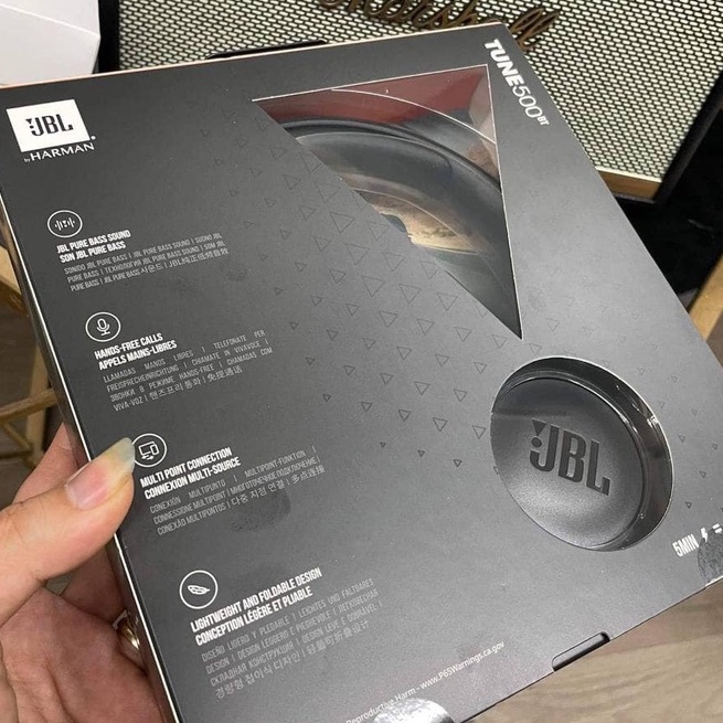 Tai nghe Bluetooth JBL Tune 500BT Wireless Bluetooth On-ear