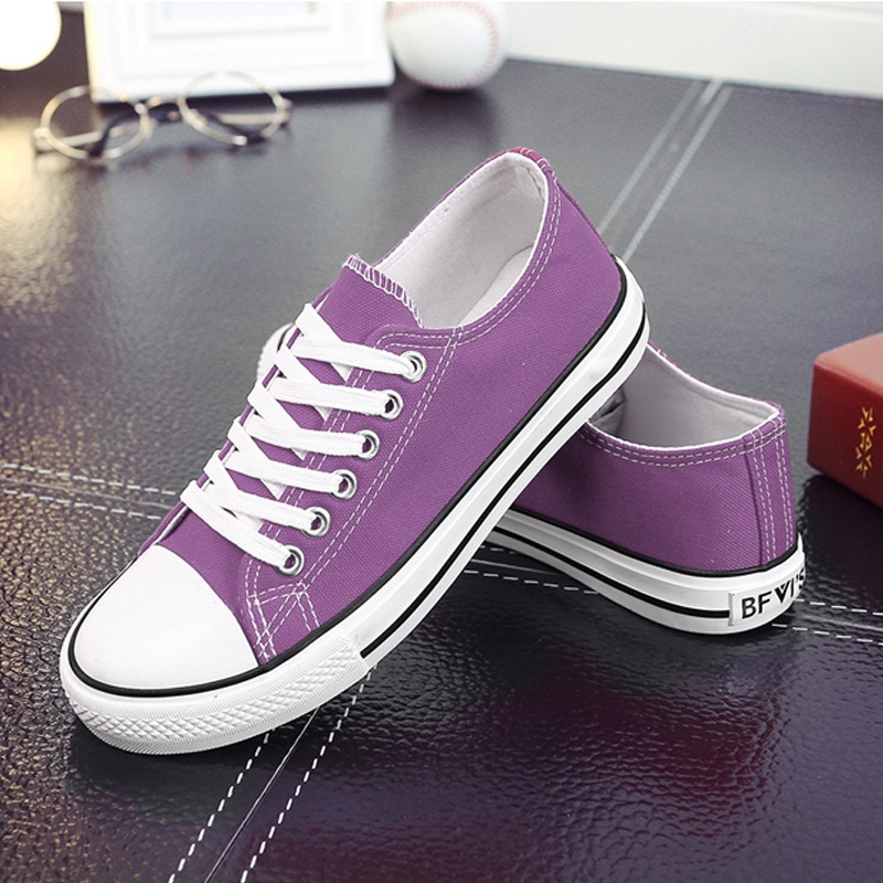 Giày thể thao nữ TFUN mã "KC-SPQ", giày vải sneaker chất liệu vải thoáng khí đế cao tone dáng phong cách cá tính cao cấp | BigBuy360 - bigbuy360.vn