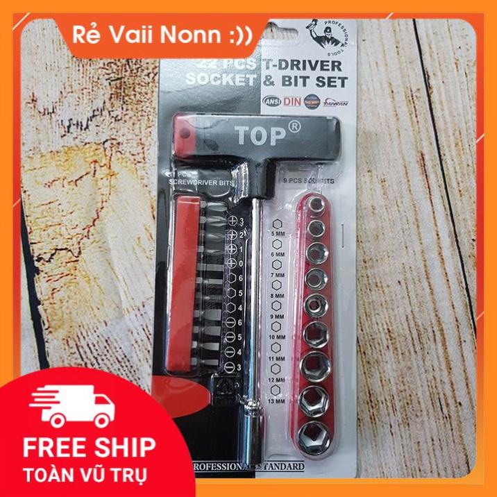 Bộ vặn ốc vít đa năng 22 chi tiết TOP