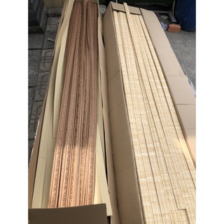 Phào chỉ xốp, viền xốp dán tường 3d khổ lớn nhất 235cm x 4,5cm giá gốc nhiều màu