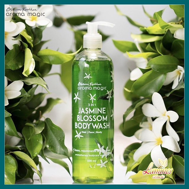 Sữa Tắm Trắng Da Aromamagic | Aroma Magic Jasmine Blossom, Plum Blossom, Orange Blossom Bodywash 3in1 Dung Tích 500ml