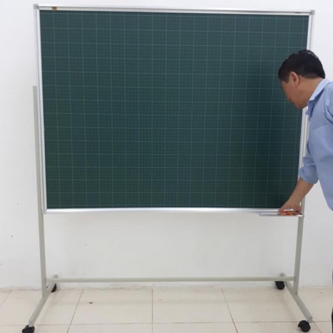 Bảng di động xanh, KT: 80x120cm, 100x120cm dòng Standard - Bảng Cường Thúy