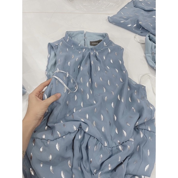 Đầm maxi ánh nhũ DONNA RICCOO