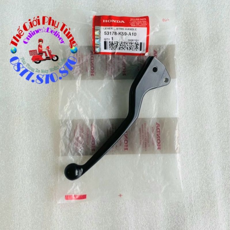 Tay thắng trái Vario - Click 2015-2017 Zin mới - 53178-K59-A10