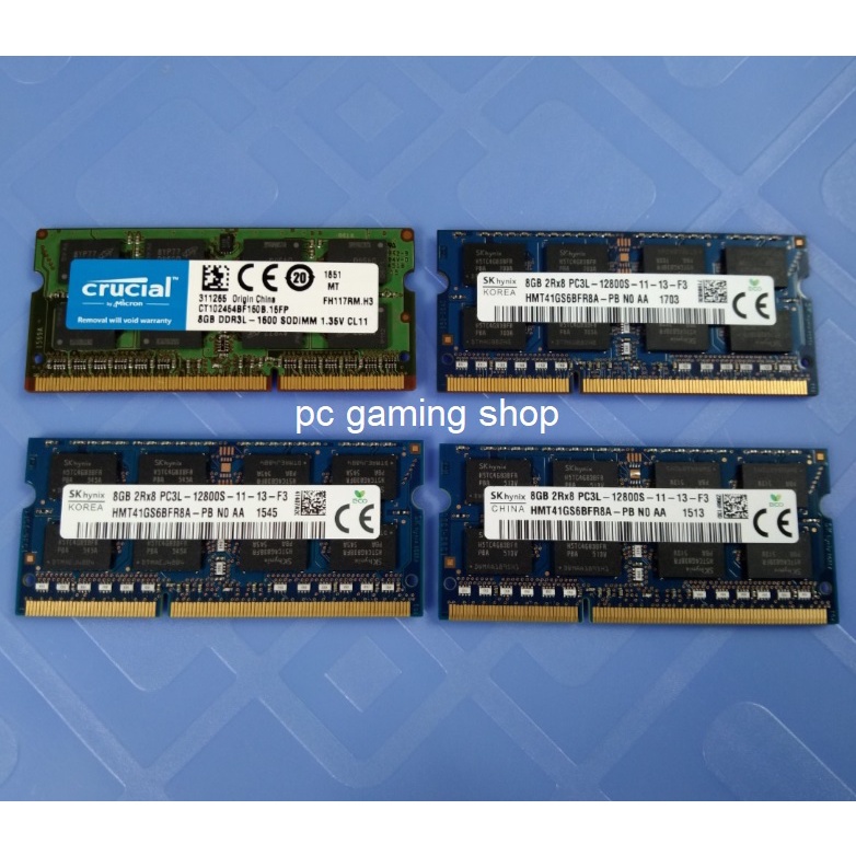 Ram laptop DDR3 8GB PC3L skhynix