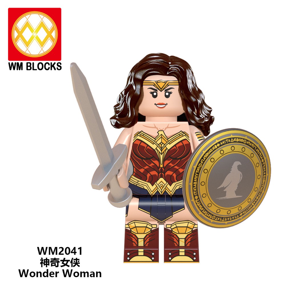 Minifigures Marvel DC Các Mẫu Nhân Vât Wonder Woman Mẫu Mới Ra Siêu Đẹp WM6100