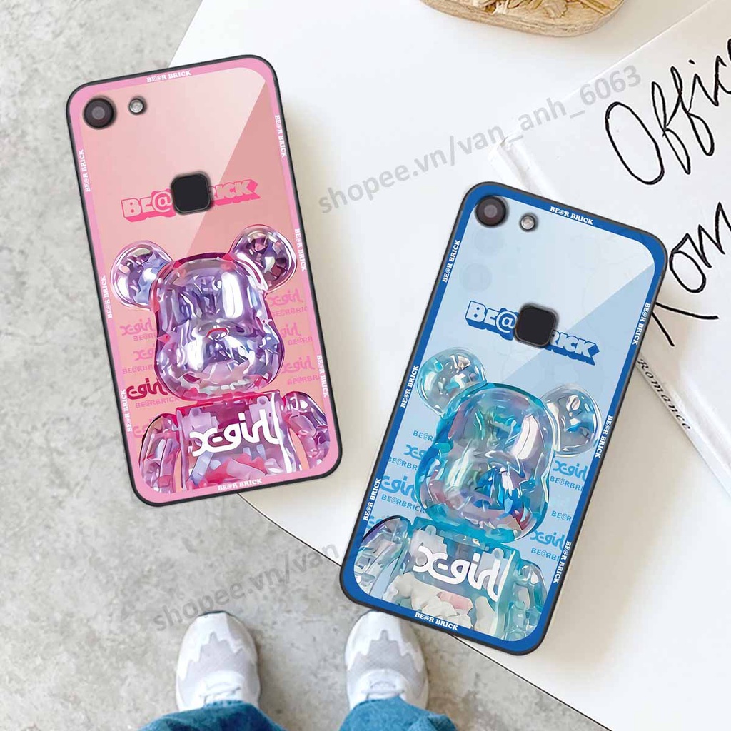 Ốp Vivo V7 / V7 Plus / V7+ be@r brick mars thời trang, ốp lưng điện thoại viền dẻo siêu chất