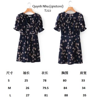 Order đầm t222