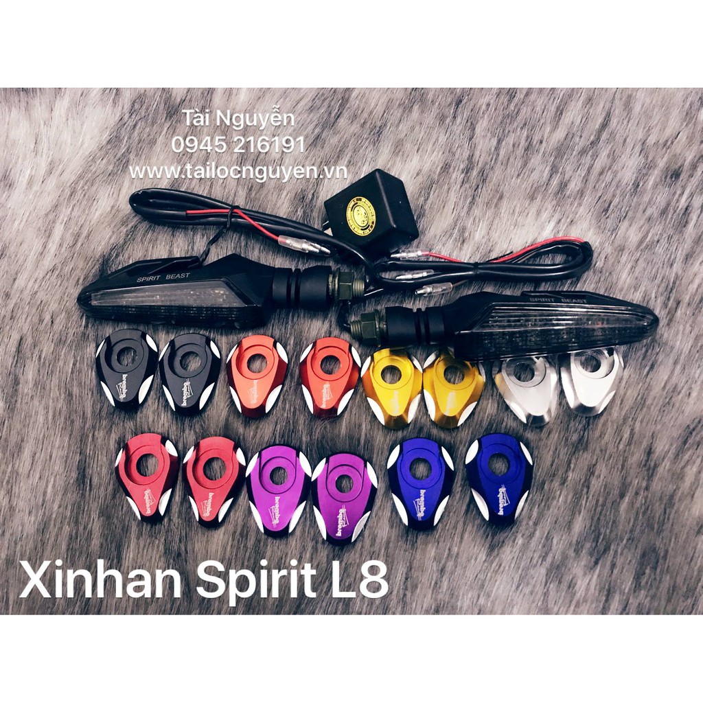 XI NHAN SPIRIT L8 CHÍNH HÃNG + CỤC CHỚP + LÔNG ĐỀN CNC