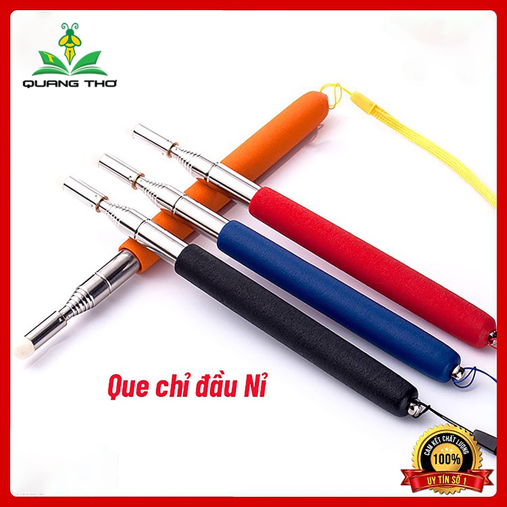 Que chỉ bảng có dây đồ dùng giáo cụ dạy trong học tập cho giáo viên có thể thu gọn và kéo dài QCBIN