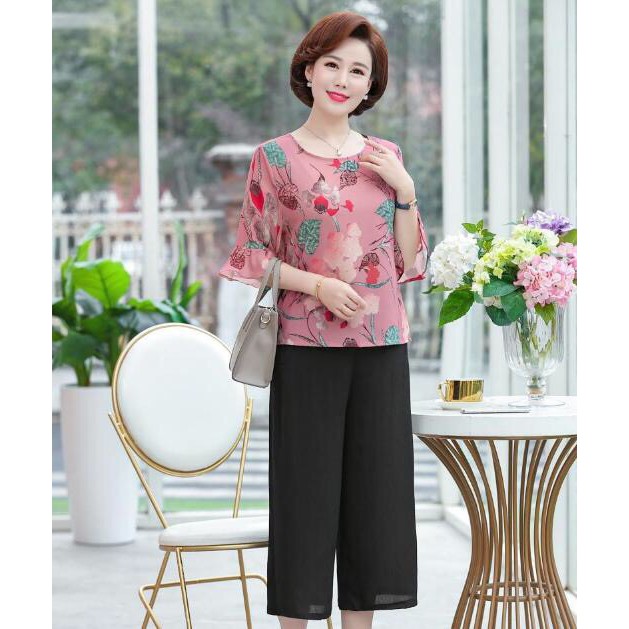 Bộ quần áo cho người trung tuổi / Thời trang trung niên cho mẹ