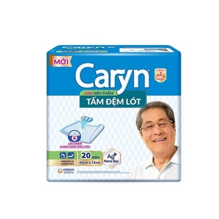 Tấm đệm lót siêu thấm caryn 42 x 72cm - gói 20 miếng