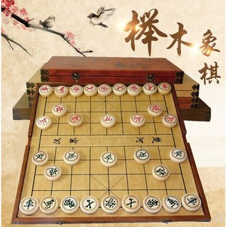 Bộ bàn cờ tướng bằng gỗ gấp gọn