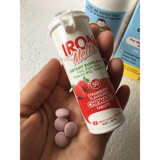 Viên sắt ngậm iron melts