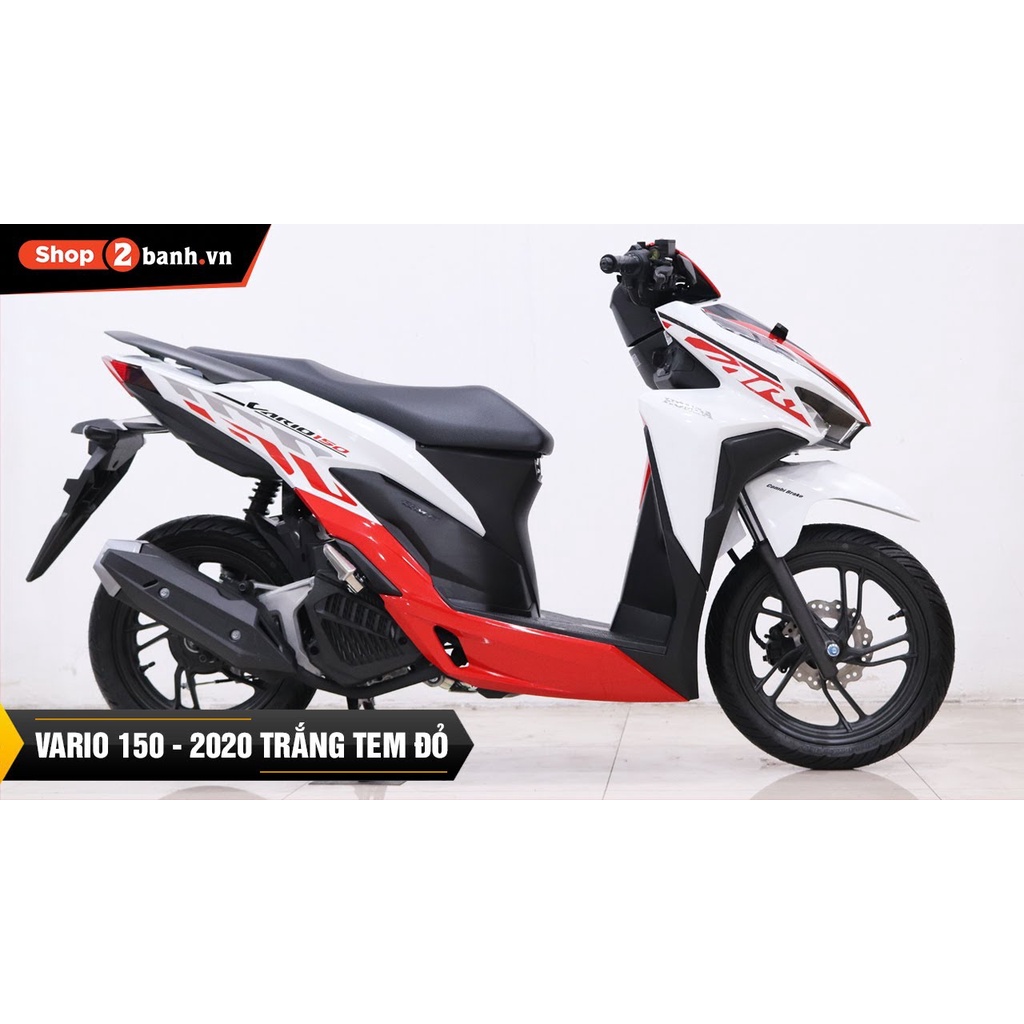 Tem rời vario 150 2022 đỏ xám xe trắng