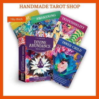 Bộ bài Oracle Divine Abundance Oracle - Bài Tarot Handmade