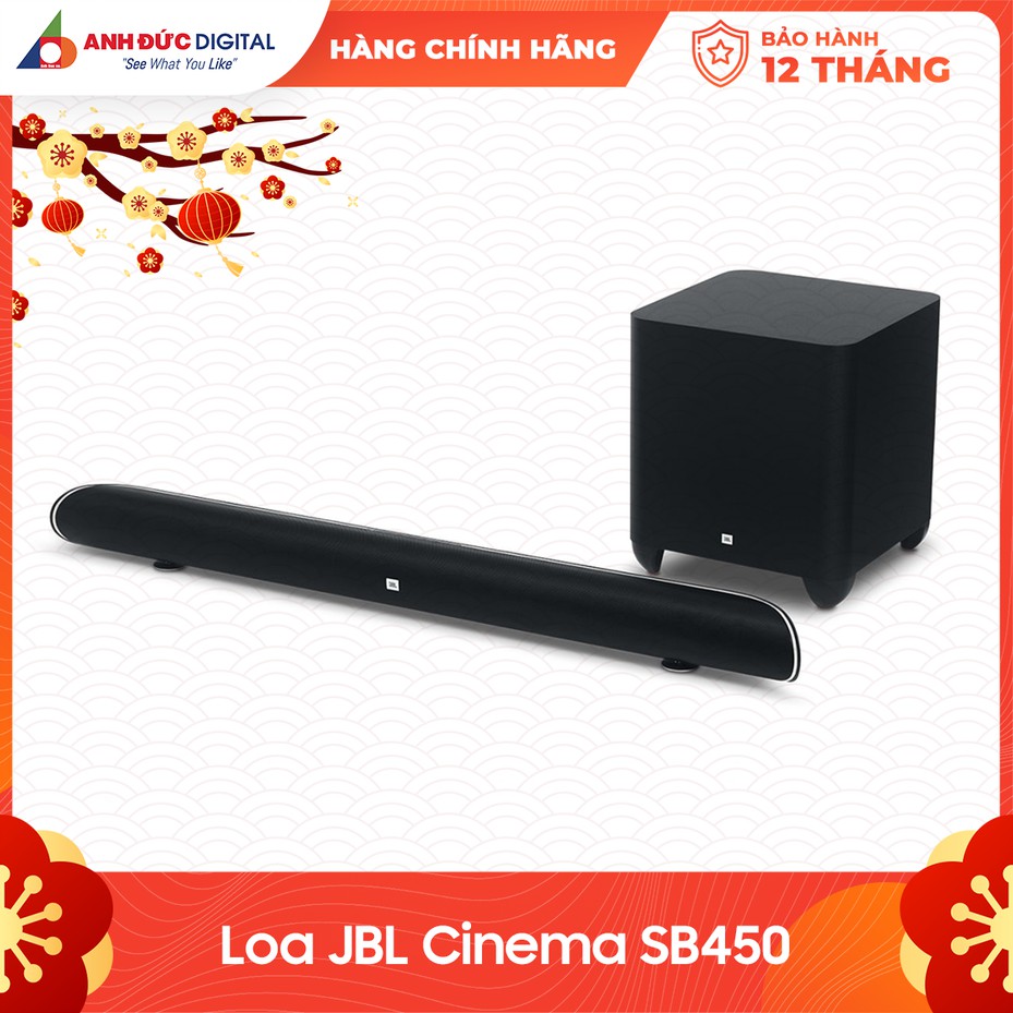Loa Soundbar JBL Cinema SB450 - Bảo hành toàn quốc 12 tháng