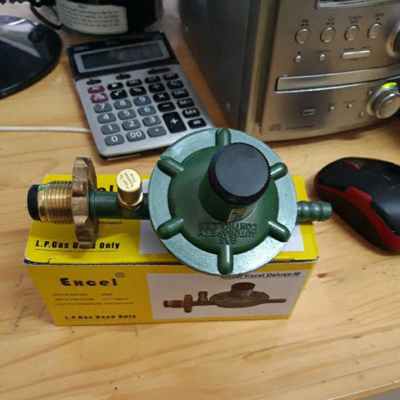 Van bình gas xanh