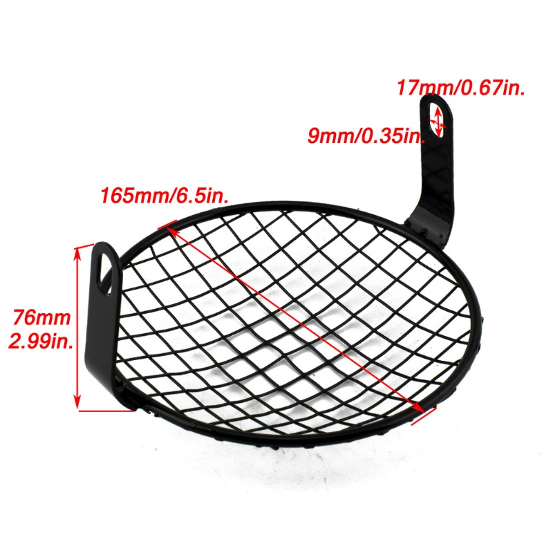 Khung Bảo Vệ Đèn Pha Chống Sốc Chống Mòn Cho Xe Mô Tô