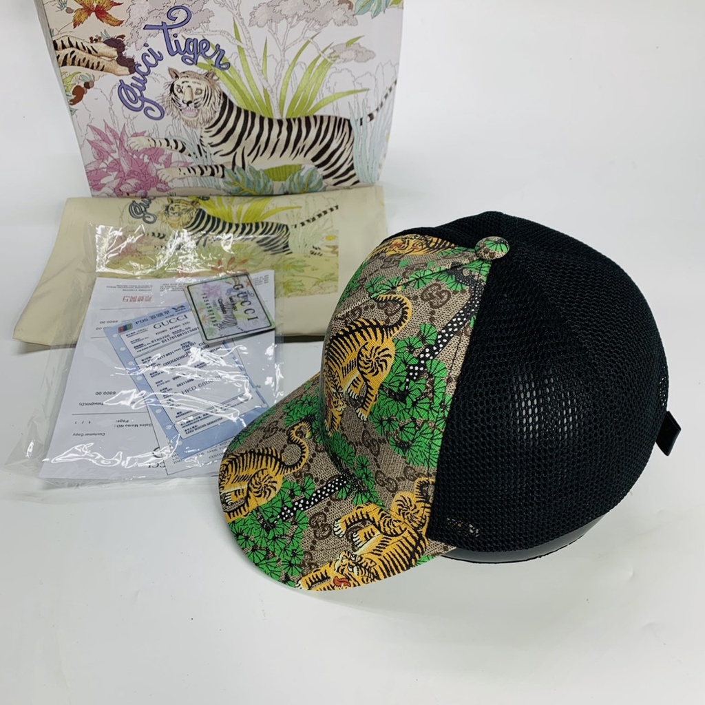 Nón kết gc , Mũ lưỡi trai Gc hổ rừng mã mới full box hộ cực đẹp