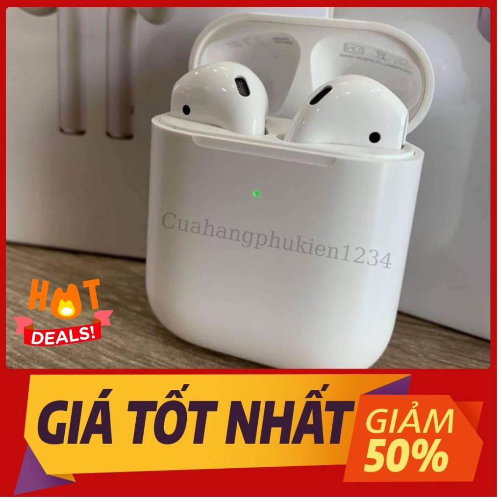 Tai Nghe Bluetooth airpods 2 True wireless chuyên gaming dành cho iphone/androi