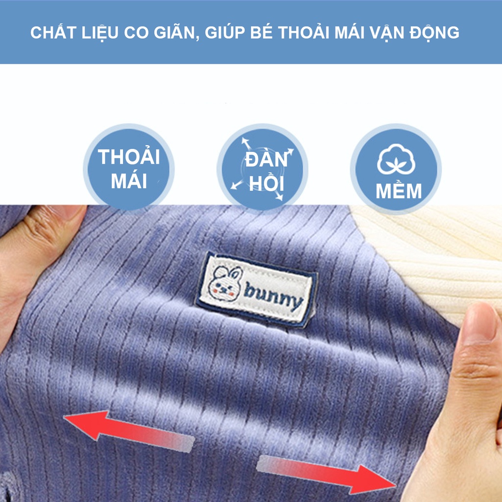 Áo khoác nỉ lót nhung dày dặn cho bé trai bé gái mặc thu đông Hàng Quảng Châu cao cấp AD02