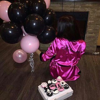 50 bong bóng đen và hồng nhạt