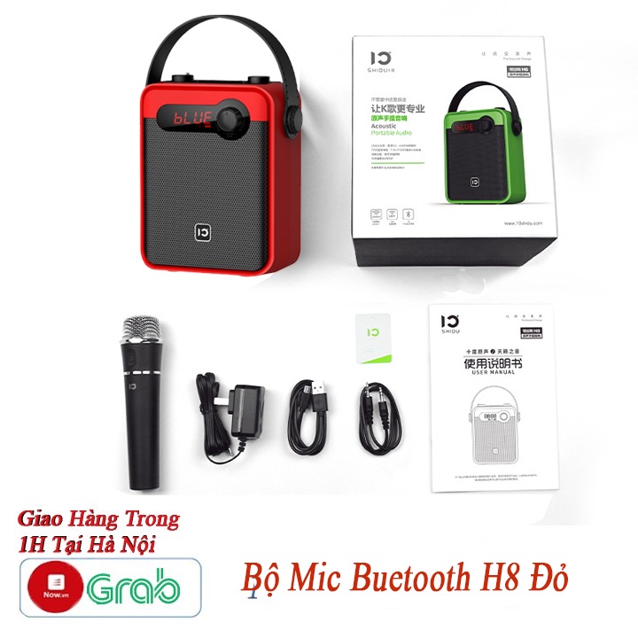 Loa trợ giảng Shidu, mic trợ giảng không dây bluetooth
