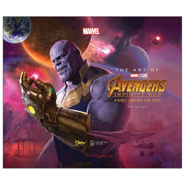 Sách - The art of Marvel Studios Avengers Infinity War - Cuộc chiến vô cực