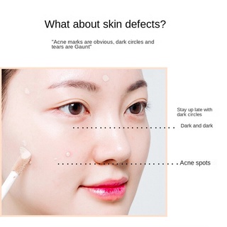 Kem Che Khuyết Điểm Dạng Lỏng Dưỡng Ẩm Lâu Trôi Chống Thấm Nước