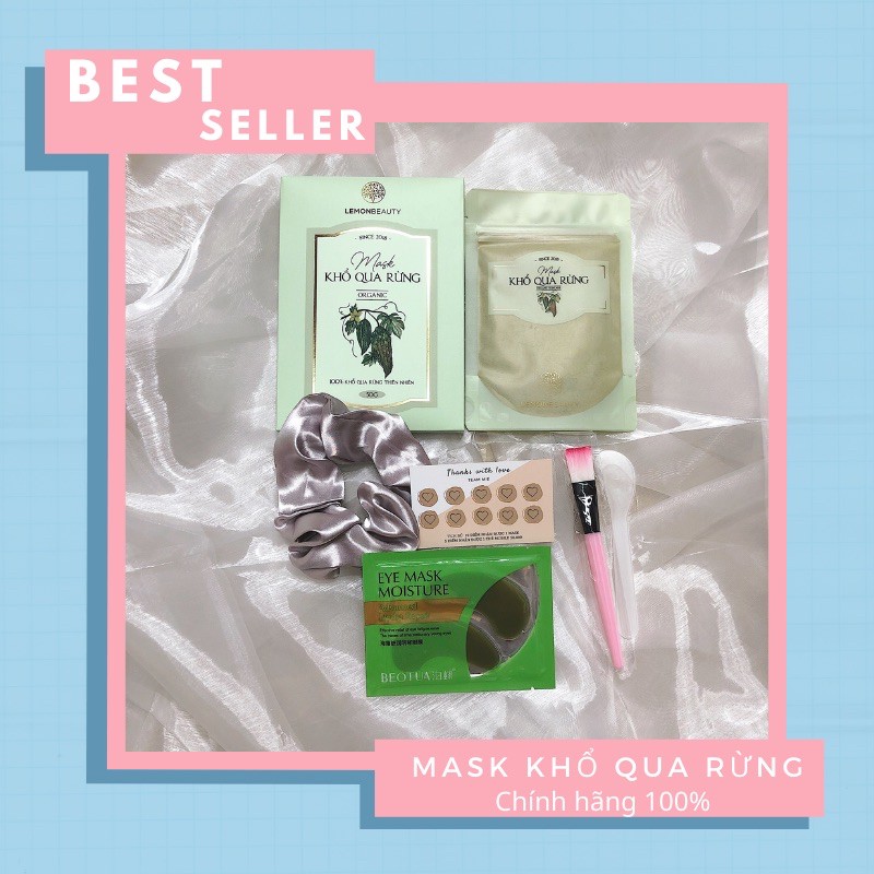 • MUA 1 TẶNG 5 • MẶT NẠ KHỔ QUA RỪNG THIÊN NHIÊN