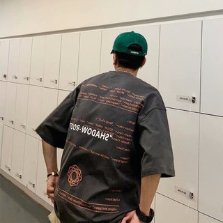 Amo | áo thun code - form rộng - áo thun lạnh unisex - fan of code