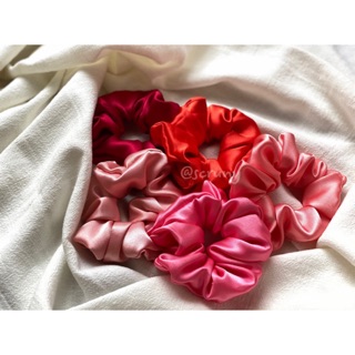 Dây cột tóc vải bóng - Scrunchie ( ĐỦ MÀU )
