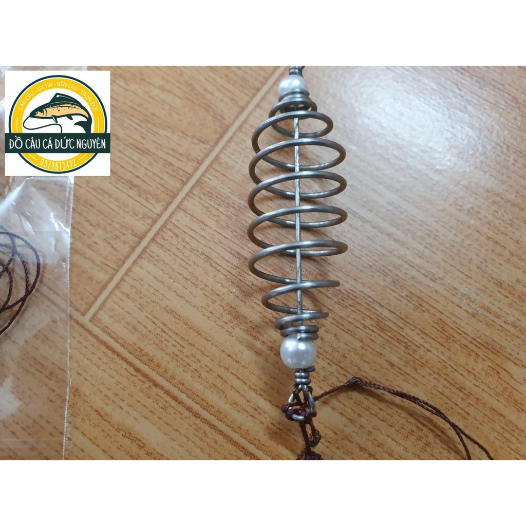 Bộ 10 cái Lò xo lăng xê thép không rỉ tùy chọn size và số lượng-ĐỒ CÂU ĐINH THẮNG