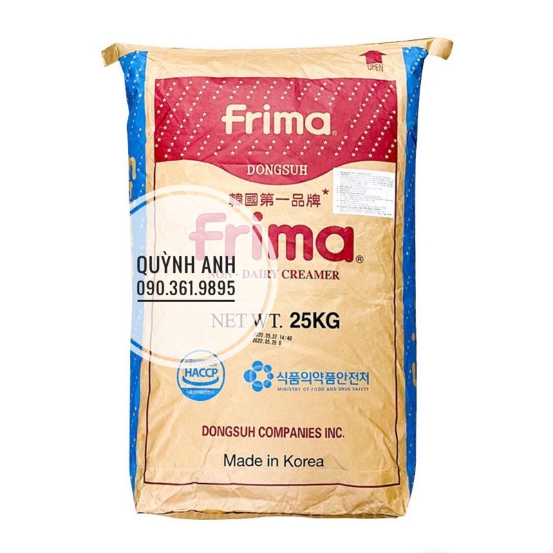 BỘT SỮA FRIMA bao 25kg
