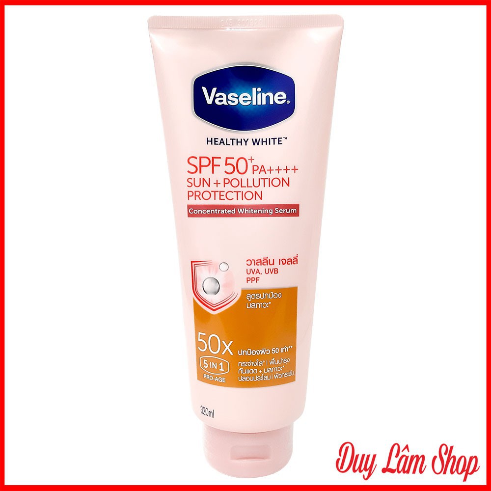 Combo dưỡng trắng da Vaseline 50X và viên kích trắng Alpha Arbutin | WebRaoVat - webraovat.net.vn